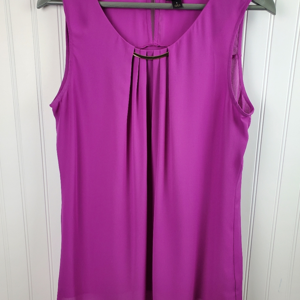 3 For $25 Worthington Purple Sleeveless Top